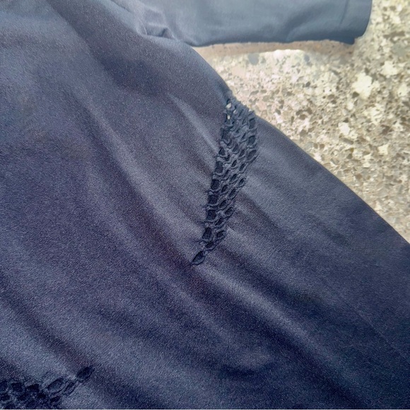 BEBE Bodycon Black 3/4 Sleeve Mini Dress - Size S 🖤✨ - Picture 5 of 6